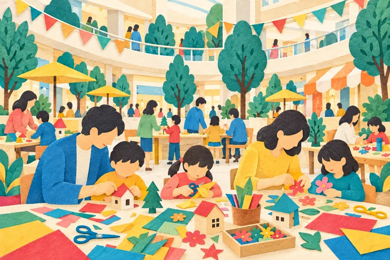 工作ワークショップのイメージイラスト